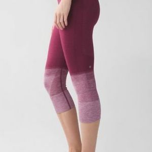 Lululemon In the Flow Ombre Crop